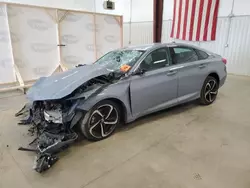 Carros salvage sin ofertas aún a la venta en subasta: 2022 Honda Accord Sport SE