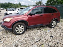 Salvage cars for sale at Candia, NH auction: 2009 Honda CR-V EX