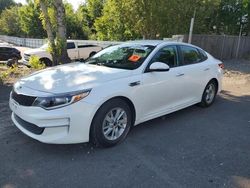 KIA salvage cars for sale: 2016 KIA Optima LX