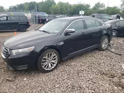 Salvage cars for sale from Copart Chalfont, PA: 2014 Ford Taurus Limited