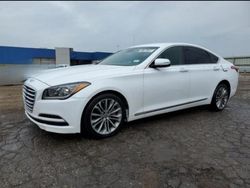 Salvage cars for sale at Woodhaven, MI auction: 2015 Hyundai Genesis 3.8L