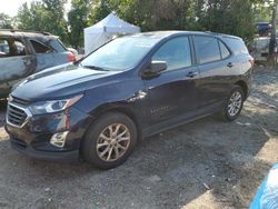 Salvage cars for sale at Baltimore, MD auction: 2020 Chevrolet Equinox LS