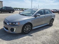 Mitsubishi salvage cars for sale: 2017 Mitsubishi Lancer ES