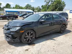 Honda salvage cars for sale: 2019 Honda Civic Sport