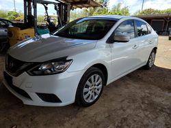 Nissan Vehiculos salvage en venta: 2017 Nissan Sentra S