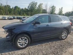 Salvage cars for sale at Leroy, NY auction: 2018 Chevrolet Equinox LT