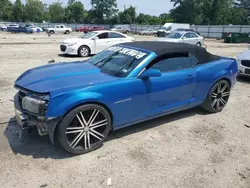 Salvage cars for sale at Hampton, VA auction: 2011 Chevrolet Camaro LT