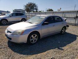 Salvage cars for sale at San Diego, CA auction: 2003 Honda Accord EX