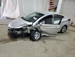 Salvage cars for sale at Central Square, NY auction: 2016 Hyundai Elantra SE