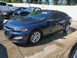 Chevrolet salvage cars for sale: 2020 Chevrolet Malibu LT