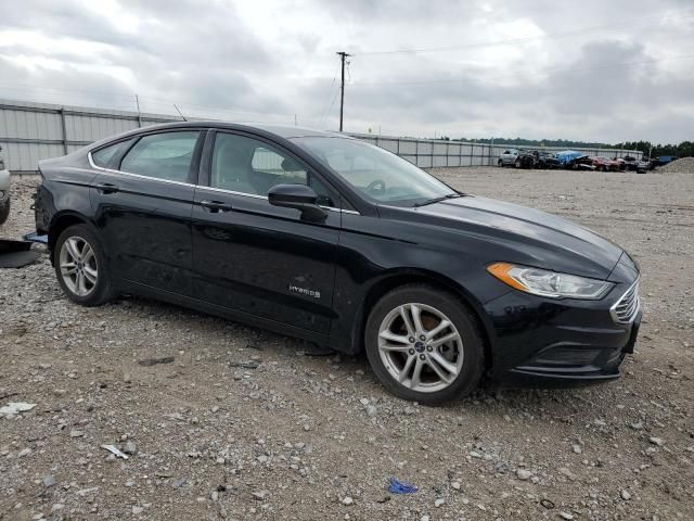 2018 Ford Fusion S Hybrid