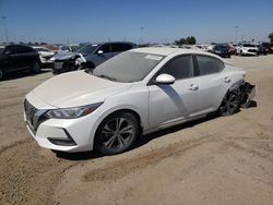 Salvage cars for sale at auction: 2021 Nissan Sentra SV