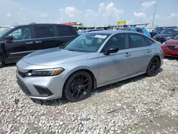 Salvage cars for sale at Cahokia Heights, IL auction: 2022 Honda Civic Sport