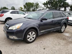 Salvage cars for sale at Tifton, GA auction: 2012 Subaru Outback 2.5I Premium