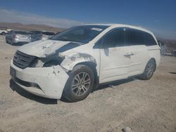 Salvage cars for sale at North Las Vegas, NV auction: 2012 Honda Odyssey EXL