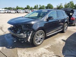 Salvage cars for sale at Bridgeton, MO auction: 2019 Ford Edge Titanium