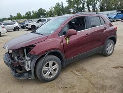 Chevrolet salvage cars for sale: 2017 Chevrolet Trax 1LT