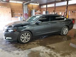 Chevrolet salvage cars for sale: 2019 Chevrolet Impala LT