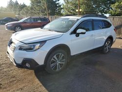 Salvage cars for sale at Denver, CO auction: 2018 Subaru Outback 2.5I Limited