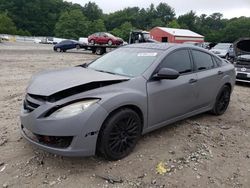 Salvage cars for sale from Copart Mendon, MA: 2009 Mazda 6 S