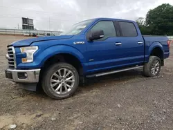 Salvage trucks for sale at Chatham, VA auction: 2017 Ford F150 Supercrew