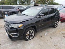 Salvage cars for sale at Bridgeton, MO auction: 2018 Jeep Compass Limited