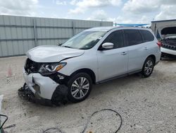 Nissan salvage cars for sale: 2019 Nissan Pathfinder S