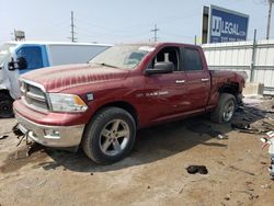 Salvage cars for sale from Copart Chicago Heights, IL: 2012 Dodge RAM 1500 SLT