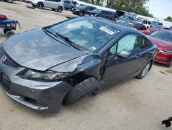 Salvage cars for sale at Bridgeton, MO auction: 2013 Honda Civic LX