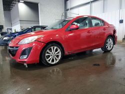 Salvage cars for sale at Ham Lake, MN auction: 2010 Mazda 3 S