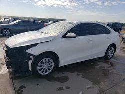 Salvage cars for sale at Grand Prairie, TX auction: 2023 KIA Forte LX