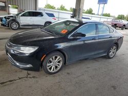 Chrysler 200 salvage cars for sale: 2015 Chrysler 200 Limited