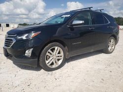 Salvage cars for sale at New Braunfels, TX auction: 2018 Chevrolet Equinox Premier