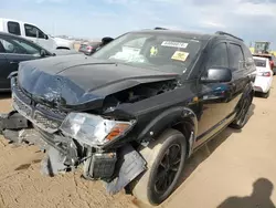 Salvage cars for sale at Brighton, CO auction: 2018 Dodge Journey SE