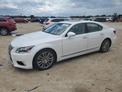 Carros dañados por inundaciones a la venta en subasta: 2015 Lexus LS 460