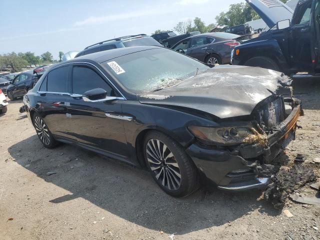 2017 Lincoln Continental Reserve