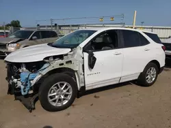 Salvage cars for sale at Dyer, IN auction: 2022 Chevrolet Equinox LS