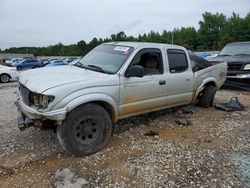 Salvage trucks for sale at Memphis, TN auction: 2002 Toyota Tacoma Double Cab