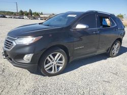 Chevrolet salvage cars for sale: 2018 Chevrolet Equinox Premier