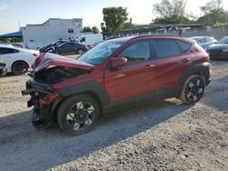 Salvage vehicles for parts for sale at auction: 2024 Hyundai Kona SEL