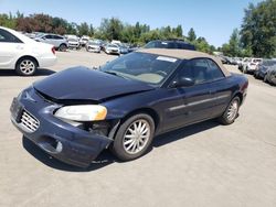 Chrysler salvage cars for sale: 2002 Chrysler Sebring LXI