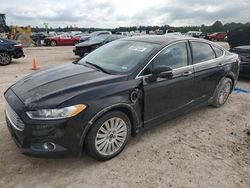 Salvage cars for sale at Houston, TX auction: 2016 Ford Fusion SE Phev