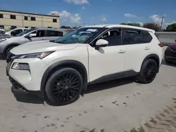 Salvage cars for sale at Wilmer, TX auction: 2021 Nissan Rogue SV