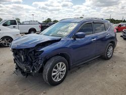 Salvage cars for sale at Indianapolis, IN auction: 2017 Nissan Rogue S