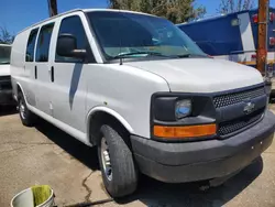 Chevrolet salvage cars for sale: 2012 Chevrolet Express G2500