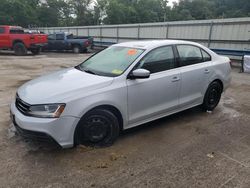 Salvage cars for sale at Ellwood City, PA auction: 2017 Volkswagen Jetta S