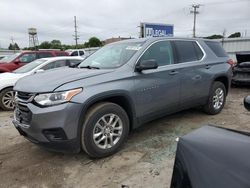 Chevrolet salvage cars for sale: 2021 Chevrolet Traverse LS