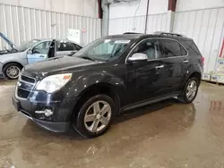 Chevrolet salvage cars for sale: 2015 Chevrolet Equinox LTZ