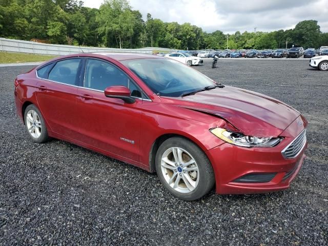 2018 Ford Fusion SE Hybrid