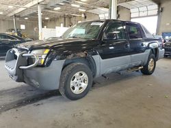 Chevrolet Avalanche salvage cars for sale: 2002 Chevrolet Avalanche K1500